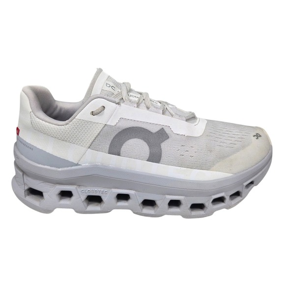 On Cloudmonster Running Shoes Womens 8 61.97649 White Glacier Running Sneaker - Picture 2 of 13